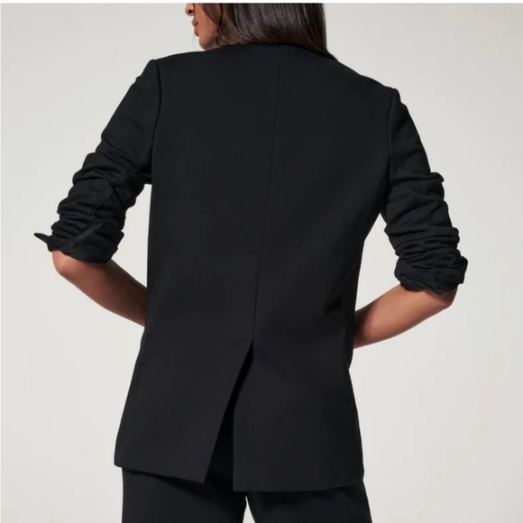 NWT SPANX The Perfect Oversized Blazer - BLACK - Picture 4 of 5